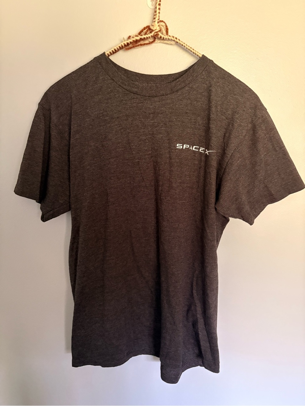 Men's Heather Gray SpaceX T-Shirt